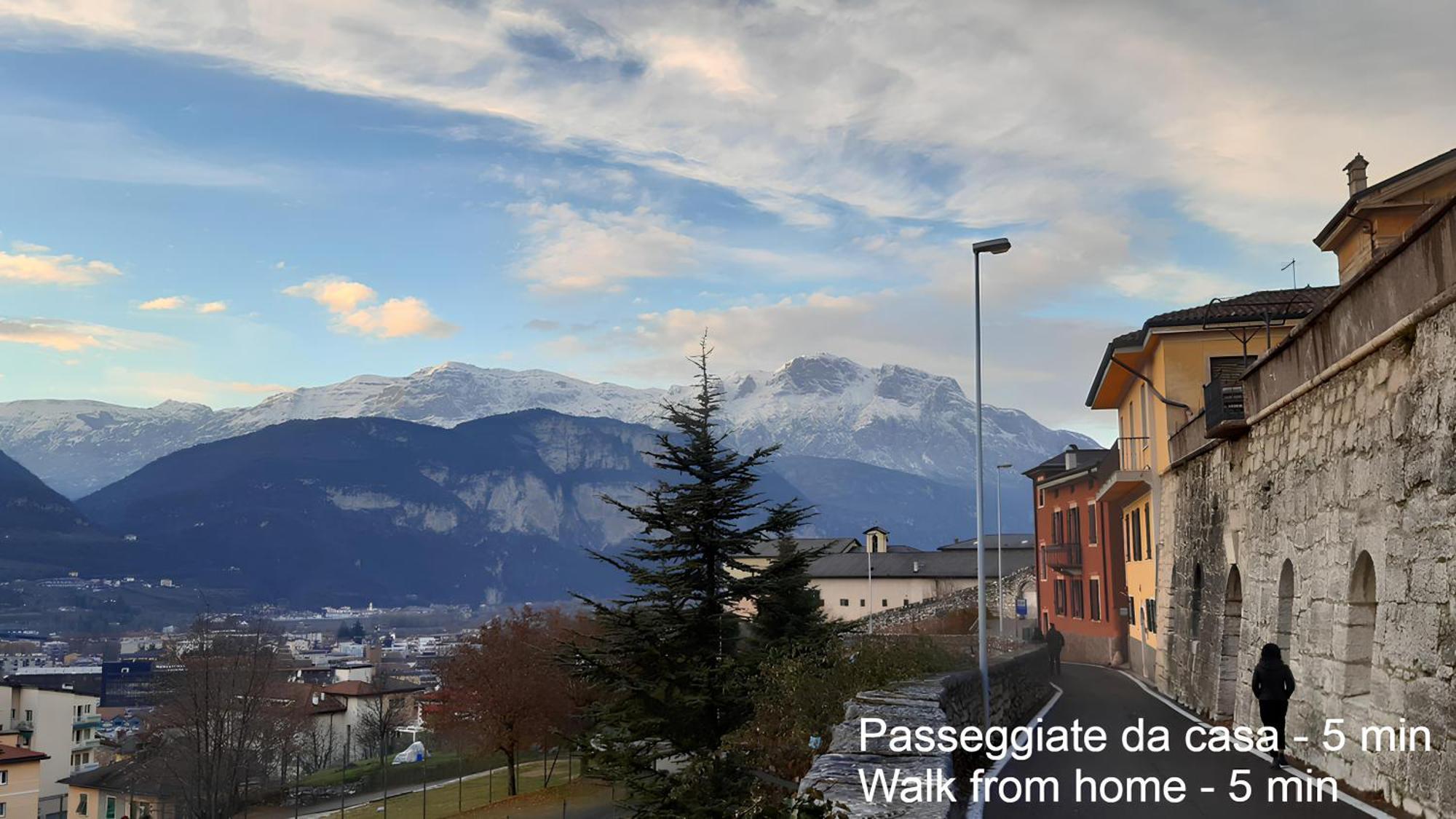 Over The Castle Apartment Trento Exteriér fotografie